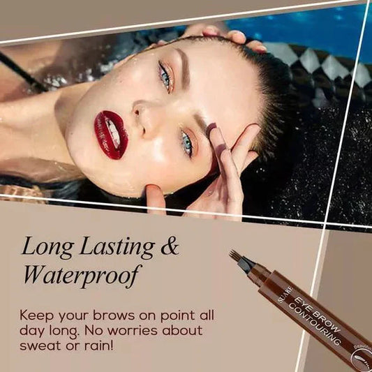 4 Colors Eyebrow Pencil