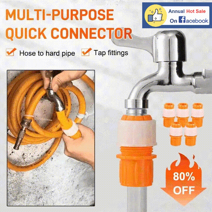 Hard tube to hose leakpropieces connector