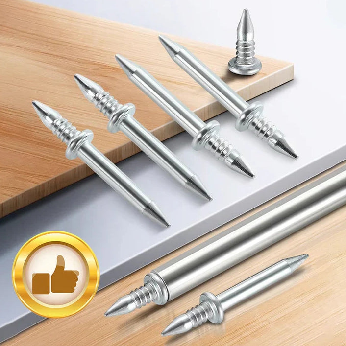 Double-headed Seamless Skirting Nails🛠️