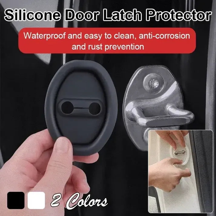 Silicone Door Lock Latch Protector Cover(4Pcs/Set)
