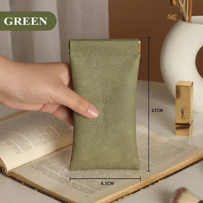 🔥Snap Closure Leather Organizer Pouch--⭐Year-end sale⭐