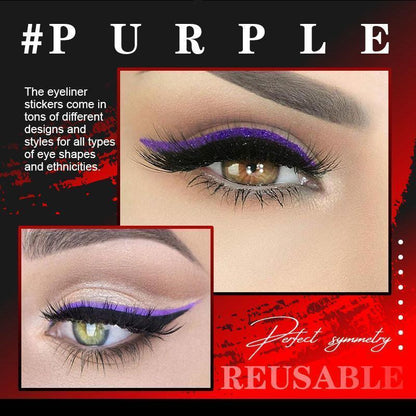 REUSABLE EYELINER STICKERS(YOU CAN GET 10 PRIAS/20 PCS)