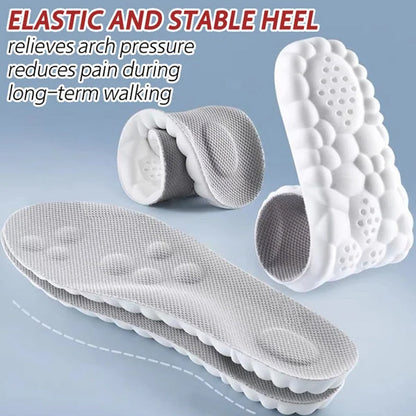 Thermostatic comfort U-shaped insoles