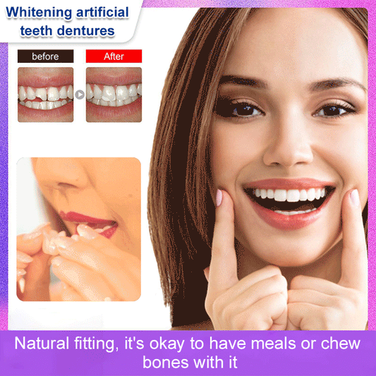 ON PROMOTION🔥Whitening artificial teeth dentures