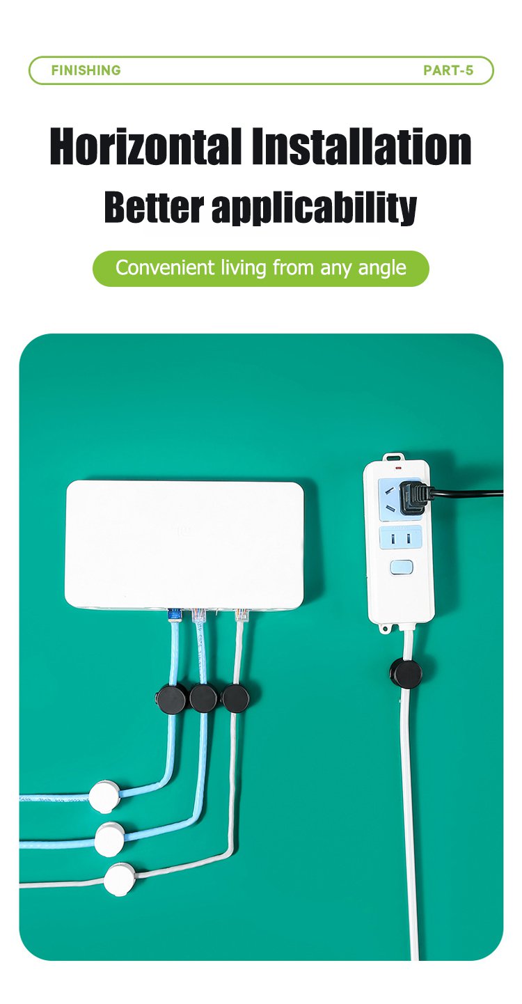 Magnetic rotating cable organizer