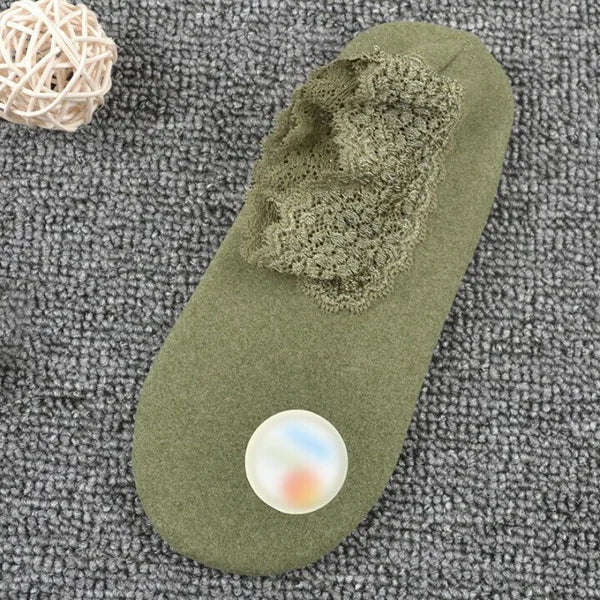 Buy 1 Pair Get 1  Pair Free🎁New Fashion Lace Warmer Socks
