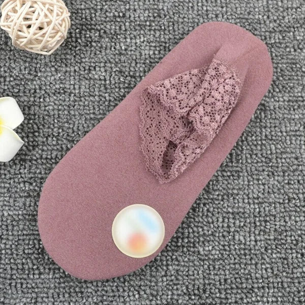Buy 1 Pair Get 1  Pair Free🎁New Fashion Lace Warmer Socks