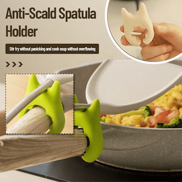 Silicone Pot Clip Spoon Rest