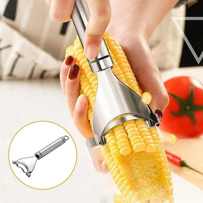 Premium Stainless Steel Corn Peeler