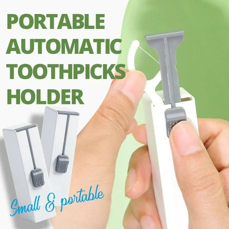Portable Automatic Toothpicks Holder
