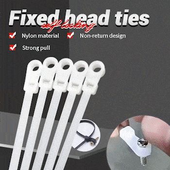 Screw Hole Cable Ties