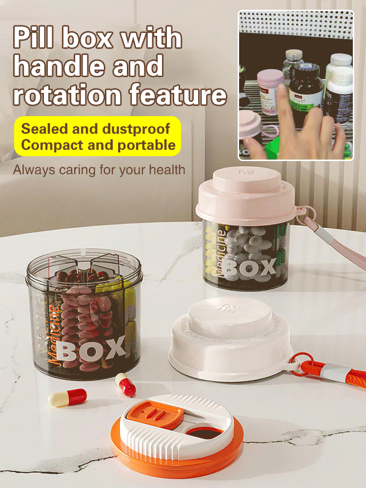 Buy 1 Get 1 Free🎁Portable Split Medicine Box with Handle