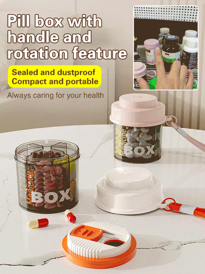 Buy 1 Get 1 Free🎁Portable Split Medicine Box with Handle