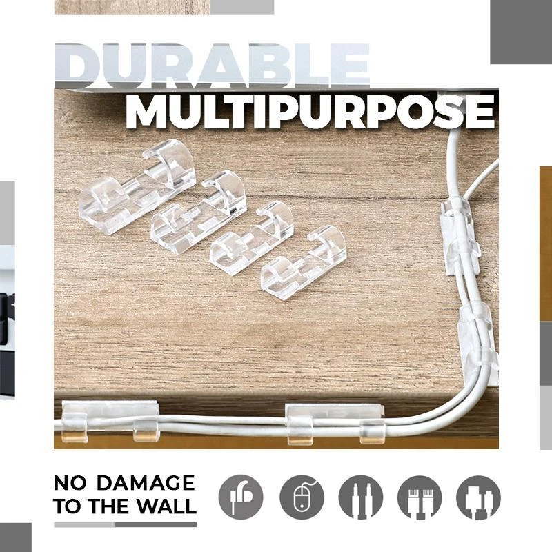 💎Home Essentials：Finisher Wire Clamp 40PCS