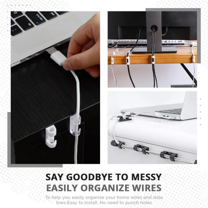 💎Home Essentials：Finisher Wire Clamp 40PCS