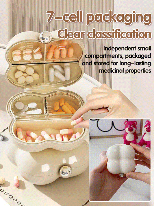 Portable Medicine Packaging Jewelry Box