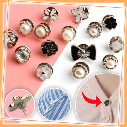 Multipurpose No-Sew Classy Buttons (10 Pcs)