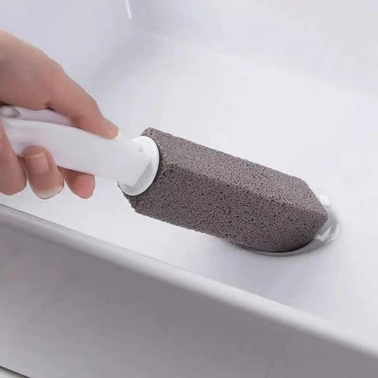 Natural stone for thorough cleaning of bathrooms ✨