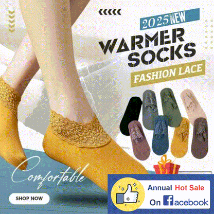 Buy 1 Pair Get 1  Pair Free🎁New Fashion Lace Warmer Socks
