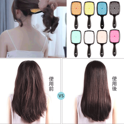 Hollow hair massage brush🔥