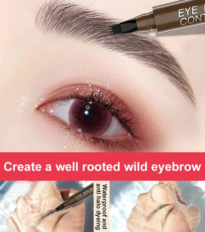 4 Colors Eyebrow Pencil