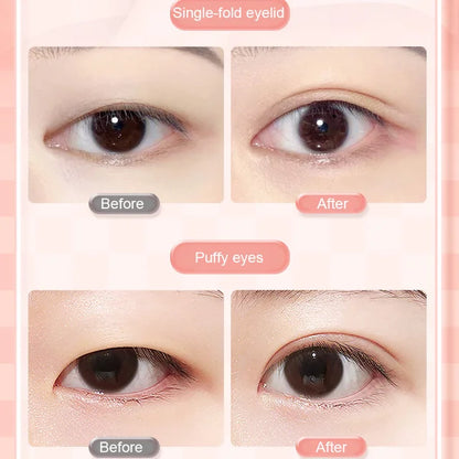 Realistic invisible lace double eyelid stickers