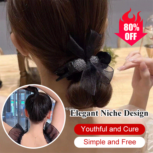Sparkling Butterfly Diamond Hair Clip