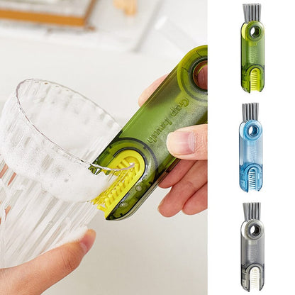 🔥Year-end Sale✨ 3 in 1 Multipurpose Water Bottle Cleaner Brush 🎁Buy 1 Get 1 Free