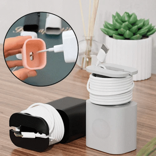 2 In 1 Silicone Charger Protector
