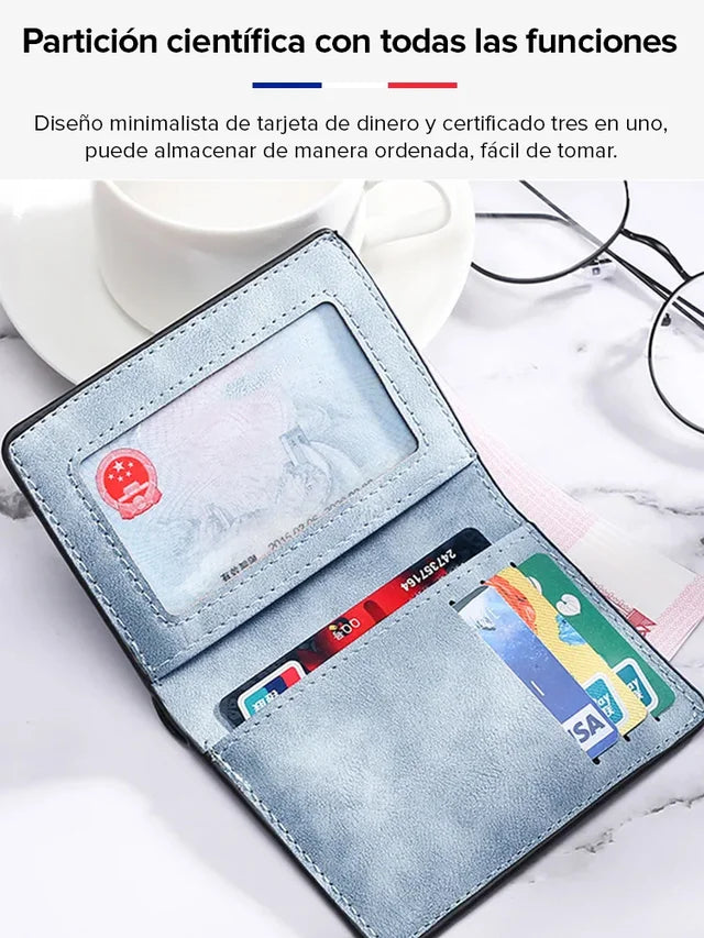 Ultra-thin Men's Mini Multi-function Wallet