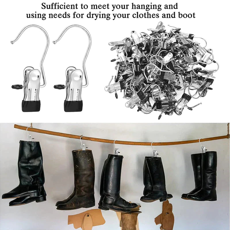 🔥Hot Sale！Heavy Duty Hanging Hooks Clips