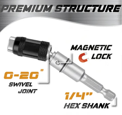 Universal Magnetic Connecting Rod Multiple Angles for Tight Spaces Corners