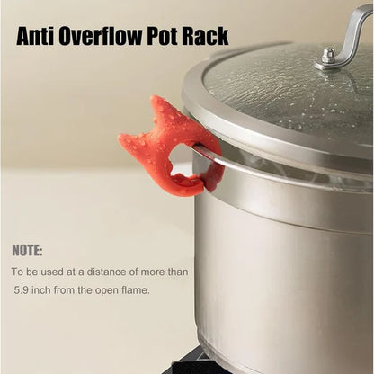 Silicone Pot Clip Spoon Rest