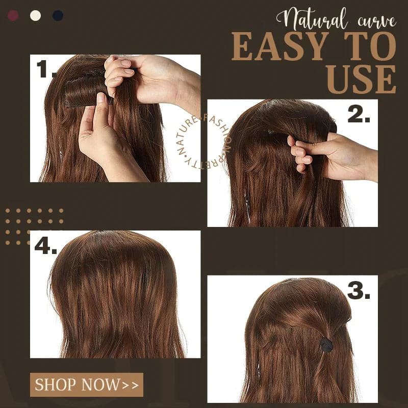 ✨Invisible Volumizing Hair Clip – No-Slip Lift & Natural Look | Cash on Delivery