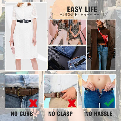 🔥Price Reduce Promotion🔥Buckle-free Invisible Elastic Waist Belts