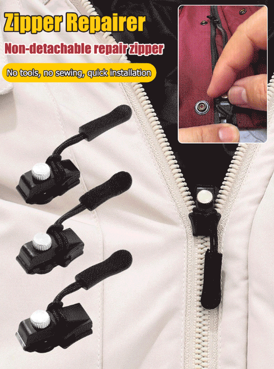 Removable zipper repairer