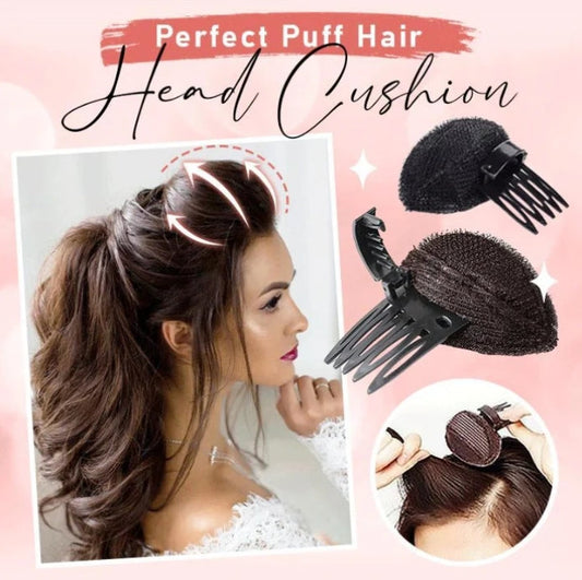 Perfect Puff Hair Head Cushion