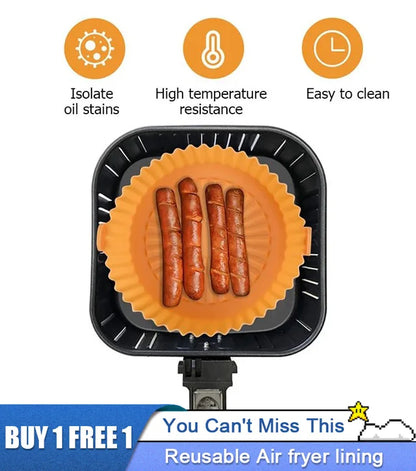 Air Fryer Silicone Baking Pan