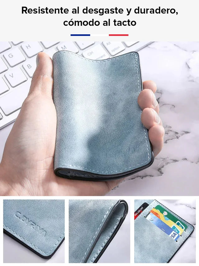 Ultra-thin Men's Mini Multi-function Wallet