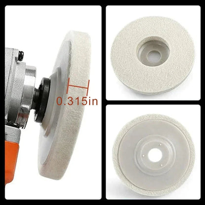 🎁Wool Felt Polishing Wheel Disc