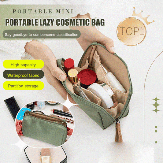 Portable Mini Portable Lazy Cosmetic Bag