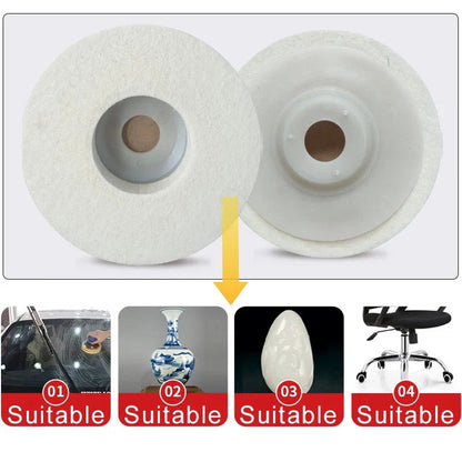 🎁Wool Felt Polishing Wheel Disc