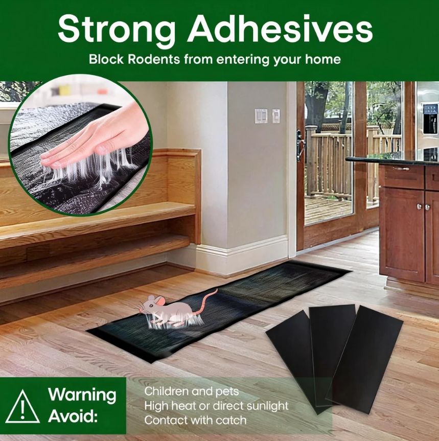 Sticky mouse blanket