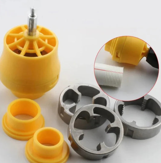 Electric Drill Modified Water Pipe Threader