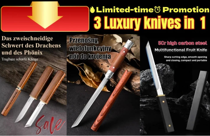 3Pcs Multifunctional Knife Tool