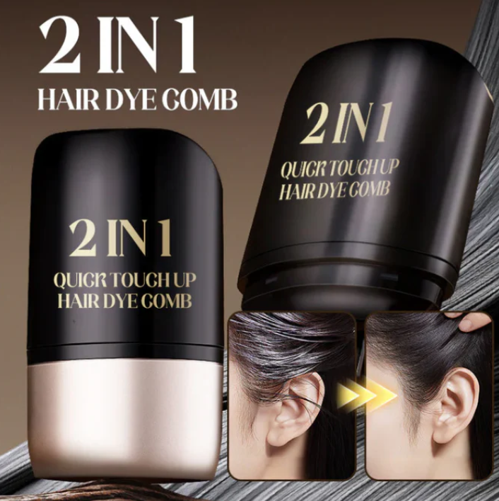 2 in 1 Quick Touch up Hair Dye Comb