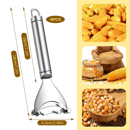 🔥HOT SALE - Stainless Steel Corn Planer Thresher