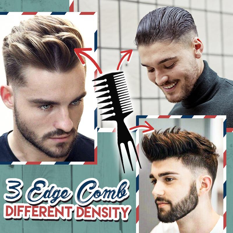 Professional Wide-Tooth Anti-Static Double-Sided Comb (✨2 Styles/Pack)