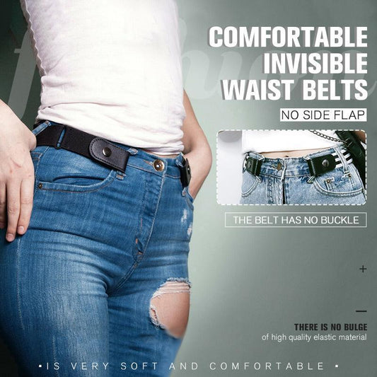 🔥Price Reduce Promotion🔥Buckle-free Invisible Elastic Waist Belts
