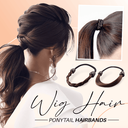Wig Hair Ponytail Hairbands🔥